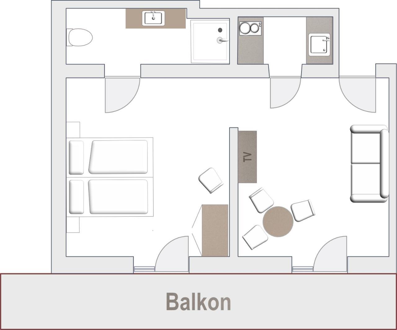 Garni Hotel Walburg Тироло Номер фото